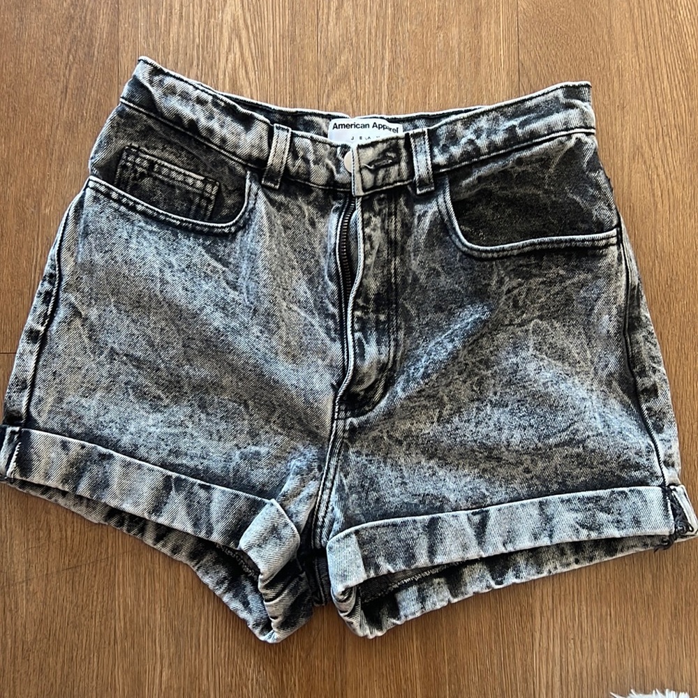 American Apparel High Waist Shorts